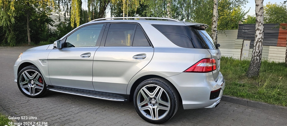 Mercedes-Benz ML cena 155000 przebieg: 163000, rok produkcji 2014 z Swarzędz małe 631